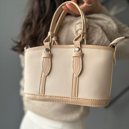 کیف مدل مینی Mini - کرم روشن